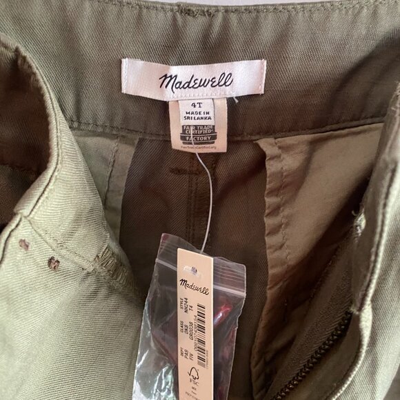 NWT Madewell The Tall Harlow Wide-Leg Pant -- Faded Ivy - Picture 9 of 14